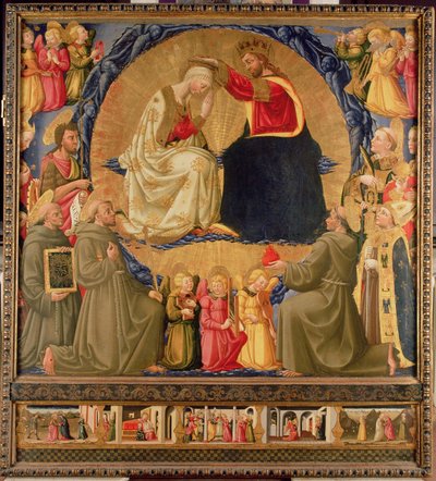 Coronación de la Virgen de Neri di Bicci